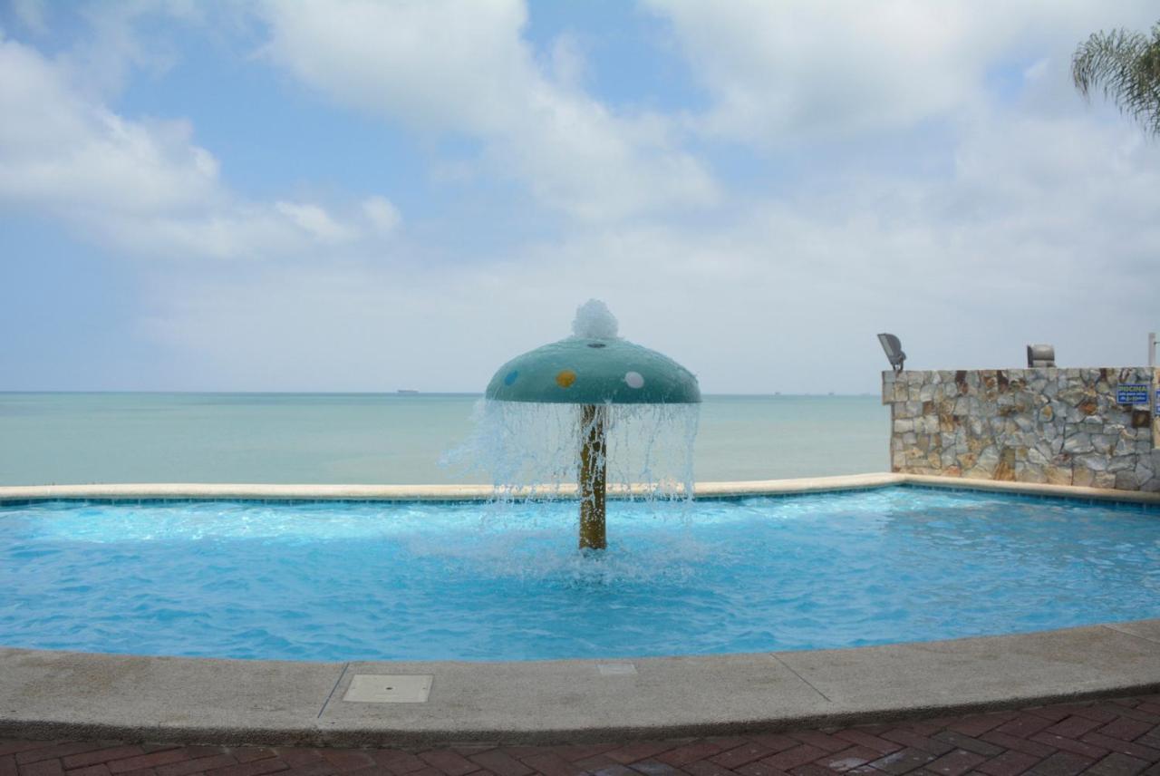 Lindo Departamento Al Pie De Playa Edificio Torre Oceanica Apartman Salinas Kültér fotó