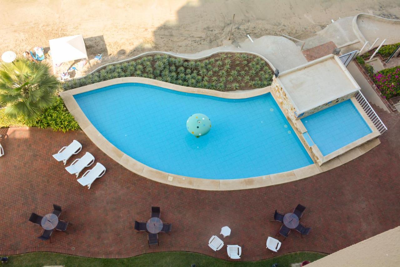 Lindo Departamento Al Pie De Playa Edificio Torre Oceanica Apartman Salinas Kültér fotó